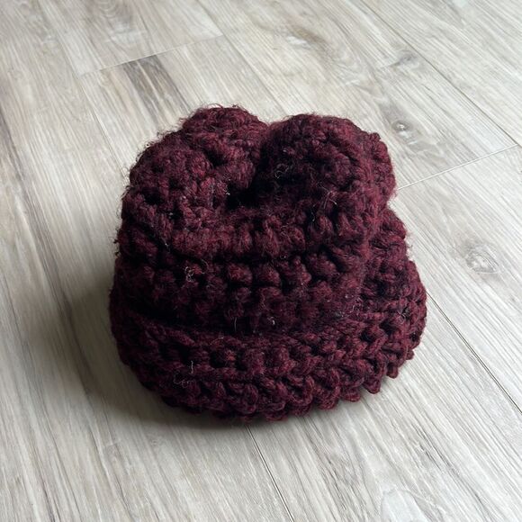 Handmade Oversized Dreadlock Beanie Hat Slouch Hippie Bohemian - Picture 2 of 4